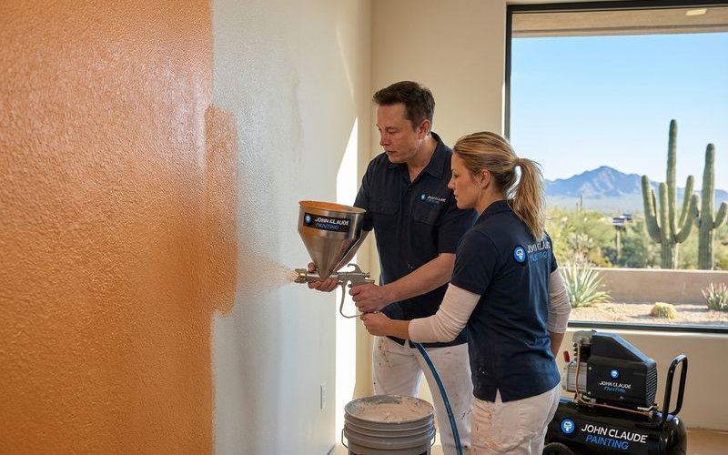Drywall texture matching after repair