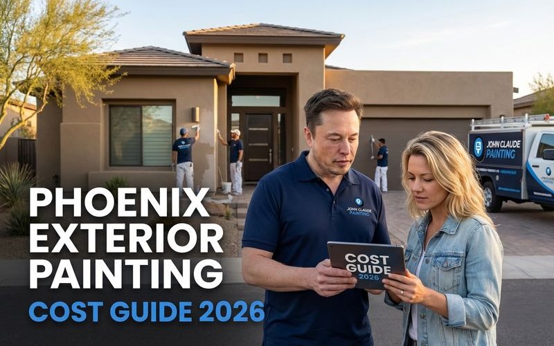 Exterior house painting cost breakdown for Phoenix homes