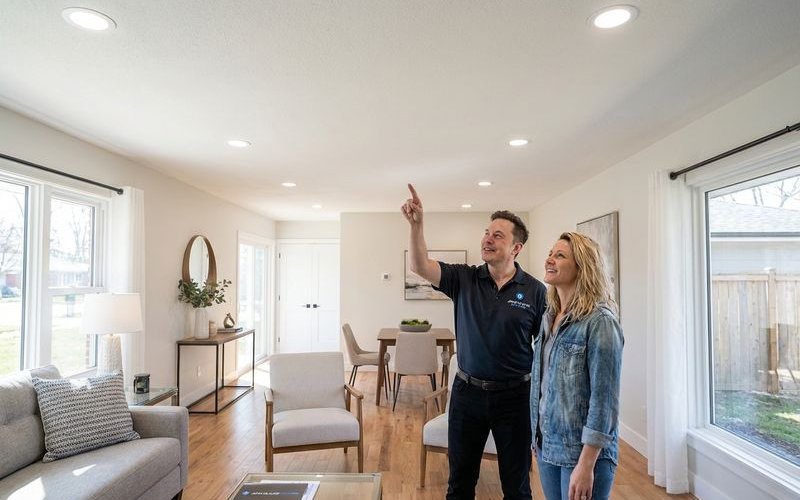 Smooth ceiling after popcorn removal
