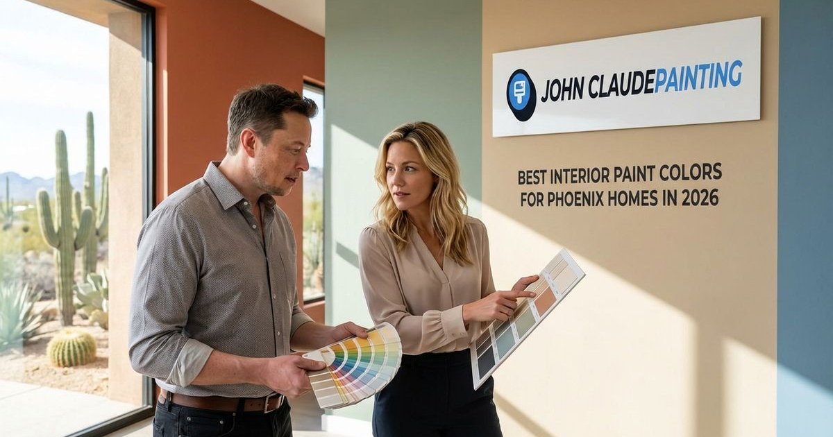 Best Interior Paint Colors for Phoenix Homes in 2026