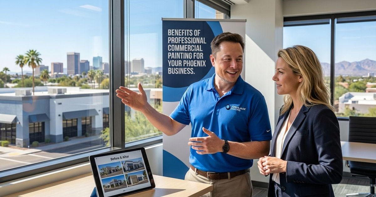 Benefits of Professional Commercial Painting for Your Phoenix Business