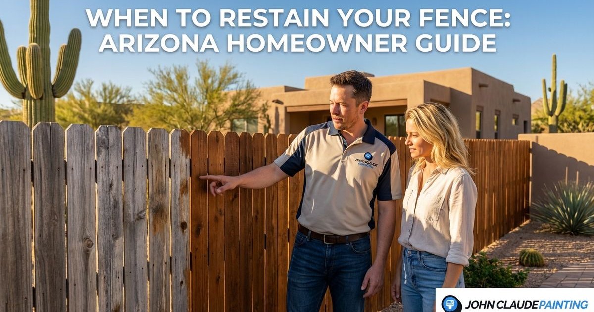 When to Restain Your Fence: Arizona Homeowner Guide