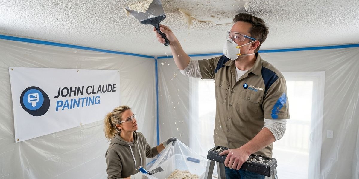 Popcorn Ceiling Removal
